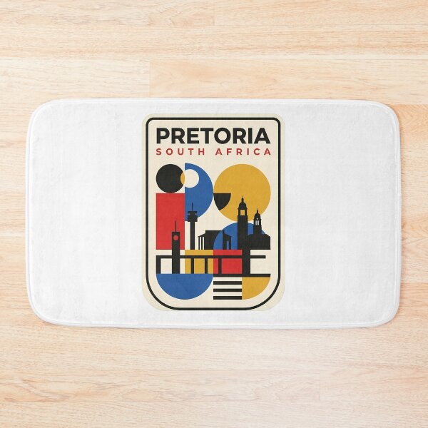 Item preview, Pretoria South Africa Bauhaus Geometric Skyline designed and sold by k3rstman1.