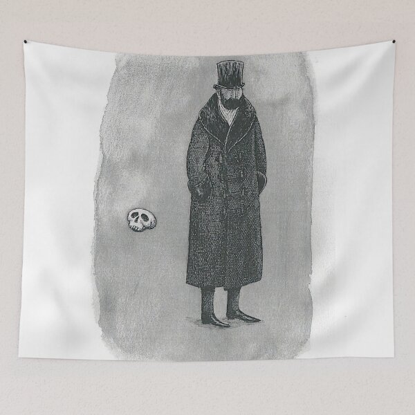 Item preview, - New Upload  - Edward Gorey - (63) - Whimsical Darkness – Gothic Illustration in the Style of Edward Gorey designed and sold by Romero Britto.