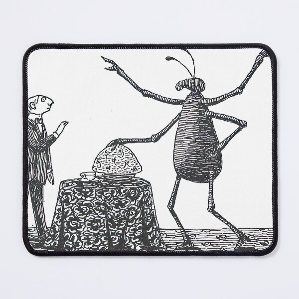 Item preview, - New Upload - Edward Gorey - (64) - Whimsical Darkness – Gothic Illustration in the Style of Edward Gorey designed and sold by Romero Britto.