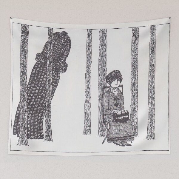 Item preview, - New Upload  - Edward Gorey - (65) - Whimsical Darkness – Gothic Illustration in the Style of Edward Gorey designed and sold by Romero Britto.