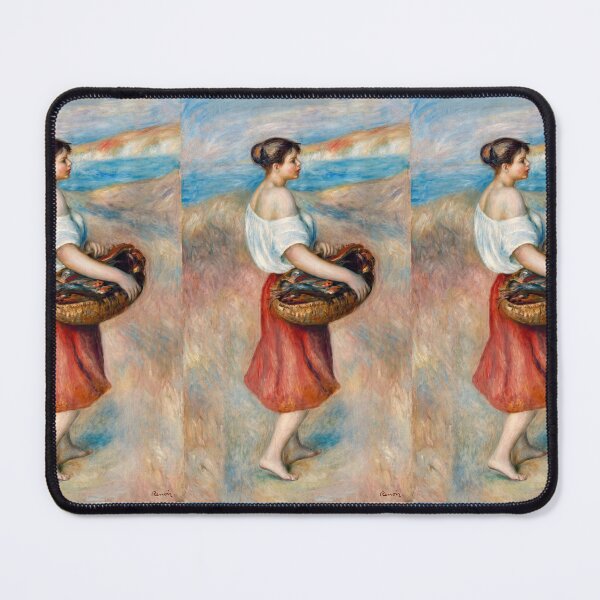 Item preview, Girl with a Basket of Fish designed and sold by artofuniverse.
