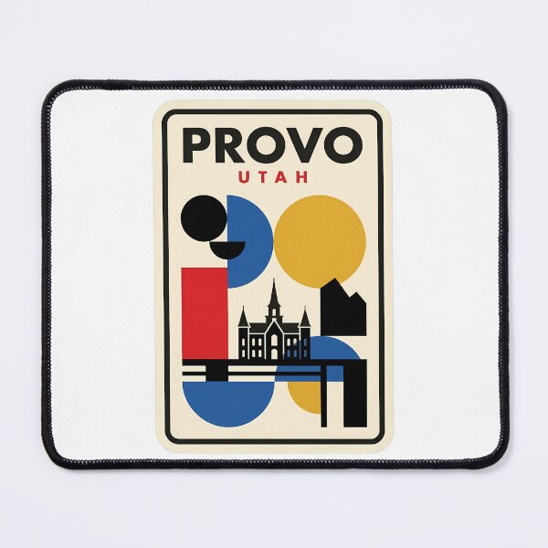 Item preview, Provo Utah Retro Mid Century Modern Travel designed and sold by k3rstman1.