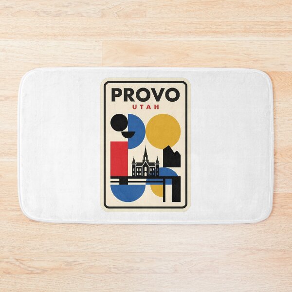 Item preview, Provo Utah Retro Mid Century Modern Travel designed and sold by k3rstman1.