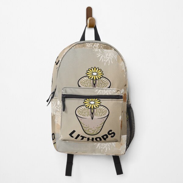 Item preview, Minimalist Lithops Gesinae Pop Art Botanical Graphic designed and sold by GreenDivisionJP.