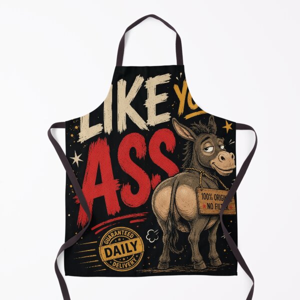 Item preview, Like Your Ass Funny Donkey T-Shirt | Sarcastic Humor Graphic Tee designed and sold by CoreThread..