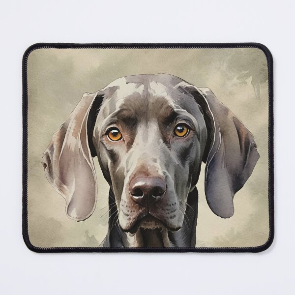 Item preview, Weimaraner Watercolor Dog Art designed and sold by MaverlyShop.