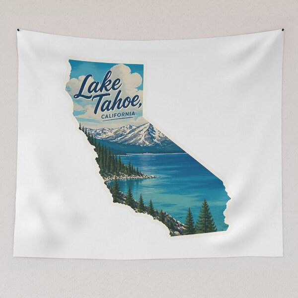 Item preview, Lago Tahoe, California, EE. UU. designed and sold by MysticalSVK.