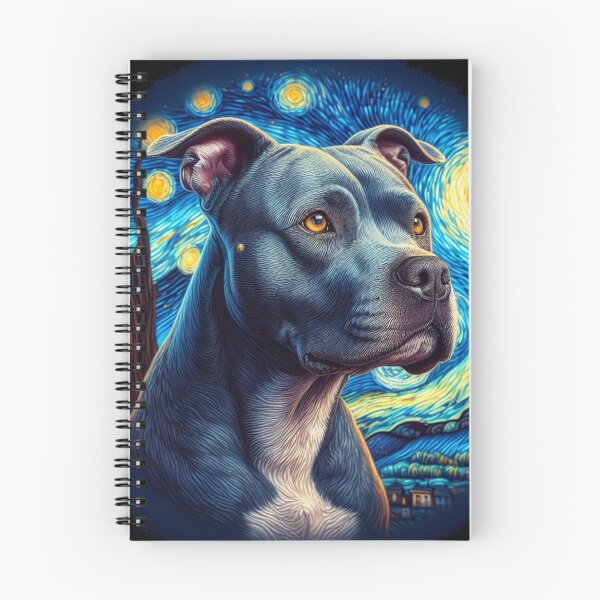 Item preview, Pitbull Starry Night designed and sold by 123ks.
