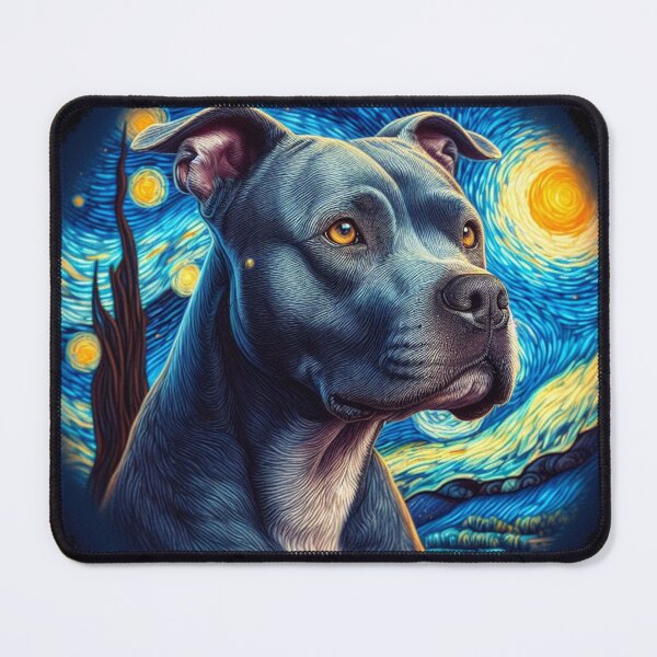 Item preview, Pitbull Starry Night designed and sold by 123ks.