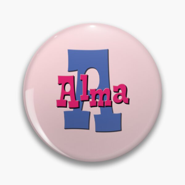 Item preview, A is for Alma, Girl's/Woman's Name and Initial  designed and sold by CharlottePlaceArt.