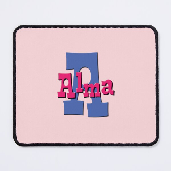 Item preview, A is for Alma, Girl's/Woman's Name and Initial  designed and sold by CharlottePlaceArt.