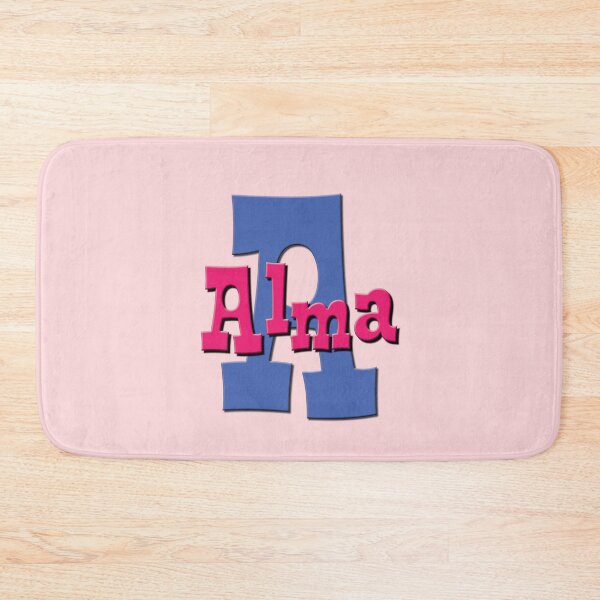 Item preview, A is for Alma, Girl's/Woman's Name and Initial  designed and sold by CharlottePlaceArt.
