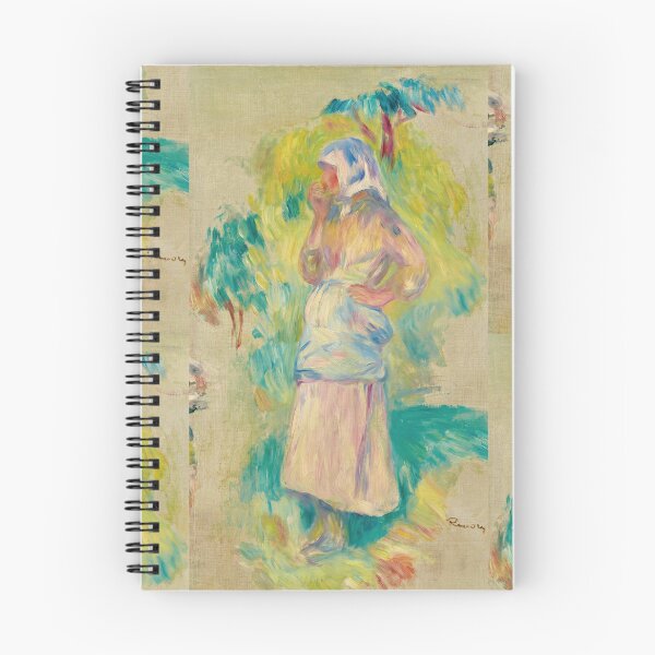 Item preview, Peasant Woman in Sunlit Garden designed and sold by artofuniverse.