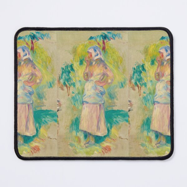 Item preview, Peasant Woman in Sunlit Garden designed and sold by artofuniverse.