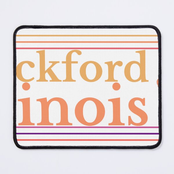 Item preview, Rockford Illinois City Marked On State Map designed and sold by TheIconSmith.