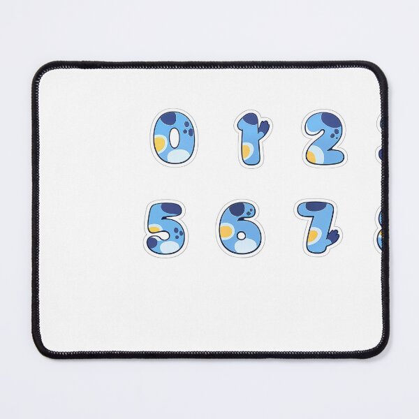 Item preview, bluey inspired digits sticker design designed and sold by tonylau81.