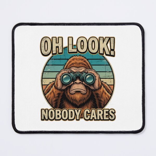 Item preview, Oh Look Nobody Cares Funny Monkey Design designed and sold by TshirtsOnline-.