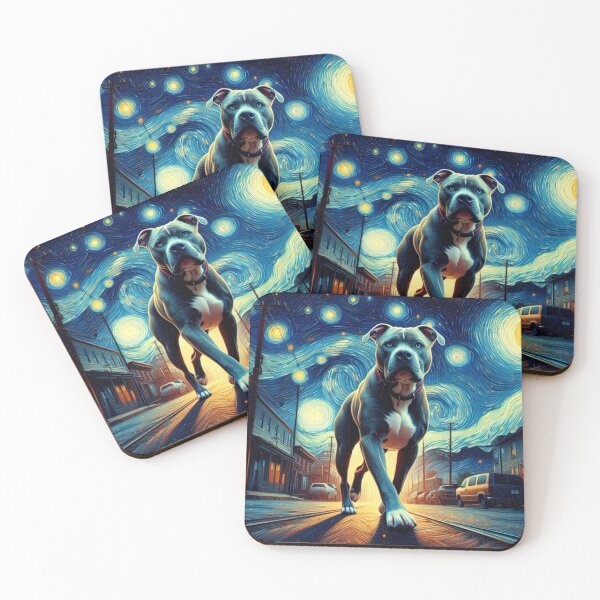 Item preview, Pitbull - Starry Night designed and sold by 123ks.
