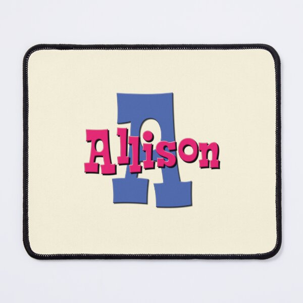 Item preview, A is for Allison, Girl's/Woman's Name and Initial designed and sold by CharlottePlaceArt.