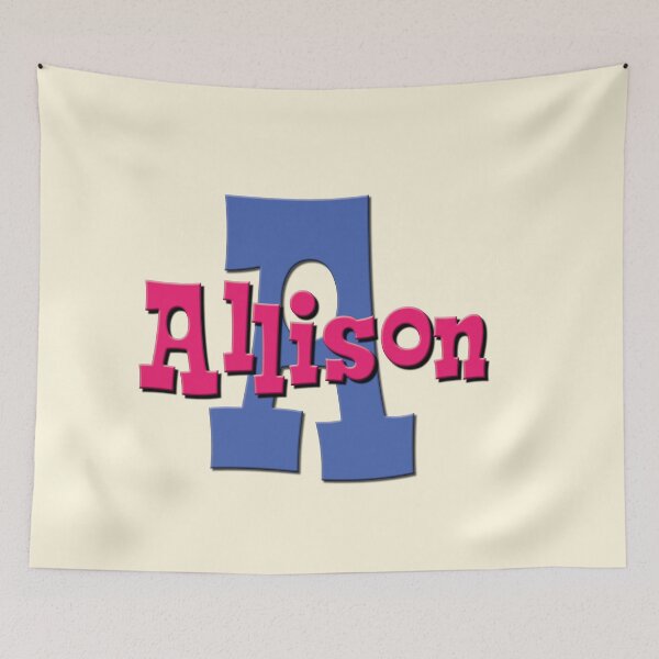 Item preview, A is for Allison, Girl's/Woman's Name and Initial  designed and sold by CharlottePlaceArt.