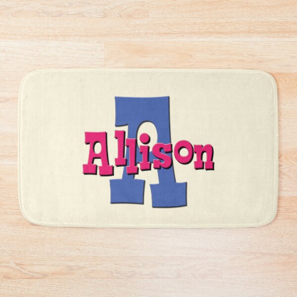 Item preview, A is for Allison, Girl's/Woman's Name and Initial  designed and sold by CharlottePlaceArt.
