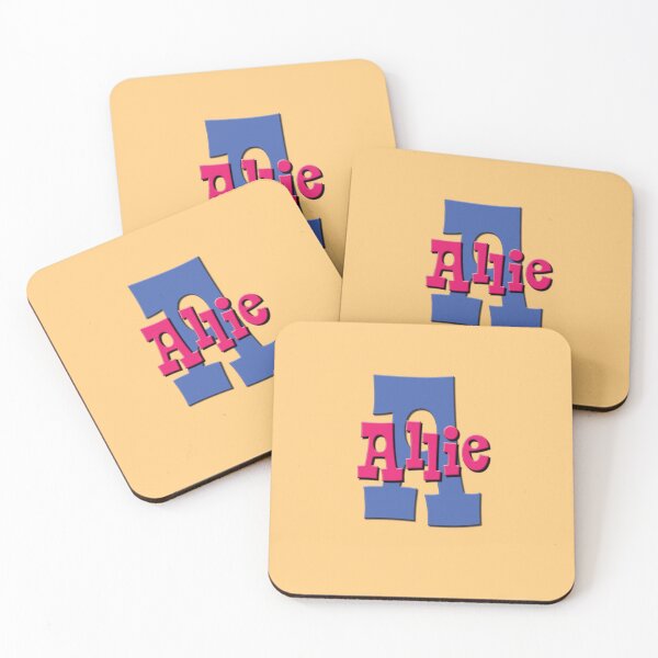 Item preview, A is for Allie, Girl's/Woman's Name and Initial  designed and sold by CharlottePlaceArt.