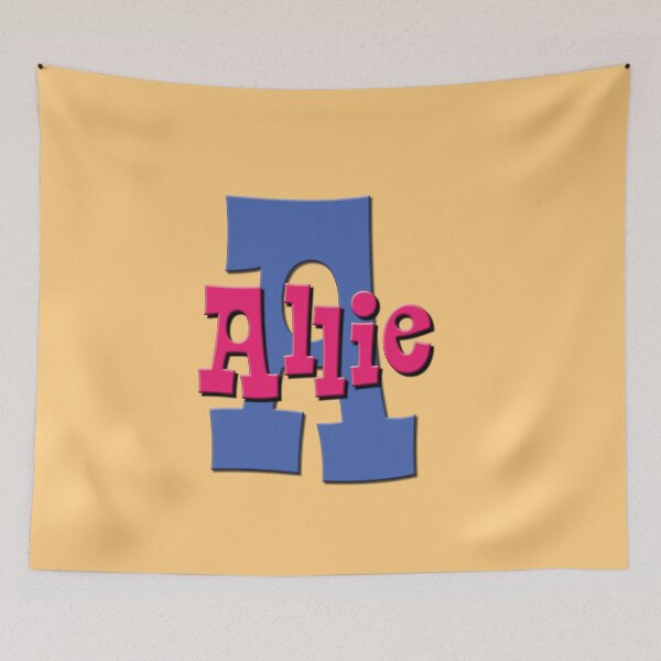 Item preview, A is for Allie, Girl's/Woman's Name and Initial  designed and sold by CharlottePlaceArt.