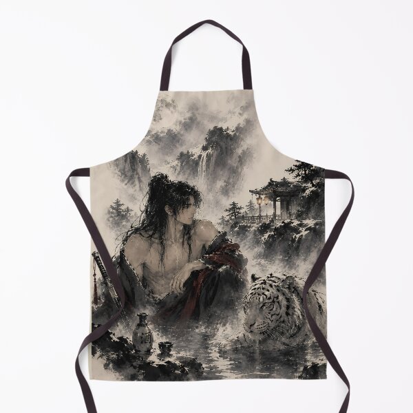 Item preview, Warm Spring White Tiger designed and sold by ManJiangHong.