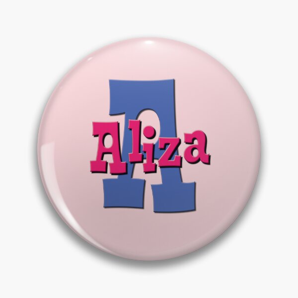 Item preview, A is for Aliza, Girl's/Woman's Name and Initial  designed and sold by CharlottePlaceArt.