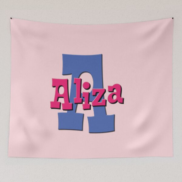 Item preview, A is for Aliza, Girl's/Woman's Name and Initial  designed and sold by CharlottePlaceArt.