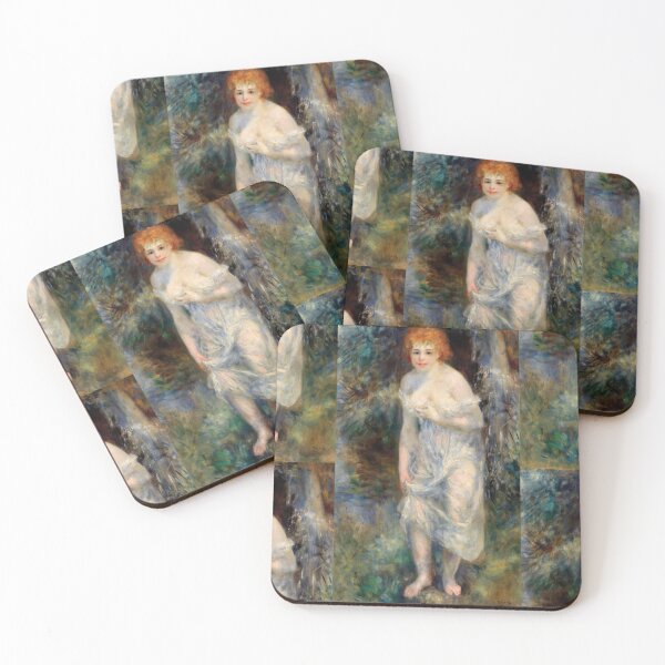 Item preview, Young Bather with Red Hair in Garden designed and sold by artofuniverse.