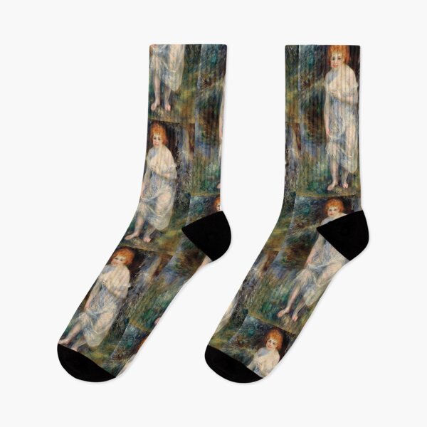 Item preview, Young Bather with Red Hair in Garden designed and sold by artofuniverse.