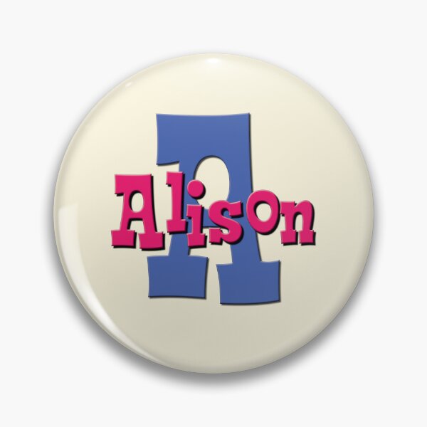 Item preview, A is for Alison, Girl's/Woman's Name and Initial  designed and sold by CharlottePlaceArt.