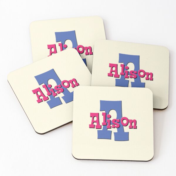 Item preview, A is for Alison, Girl's/Woman's Name and Initial  designed and sold by CharlottePlaceArt.