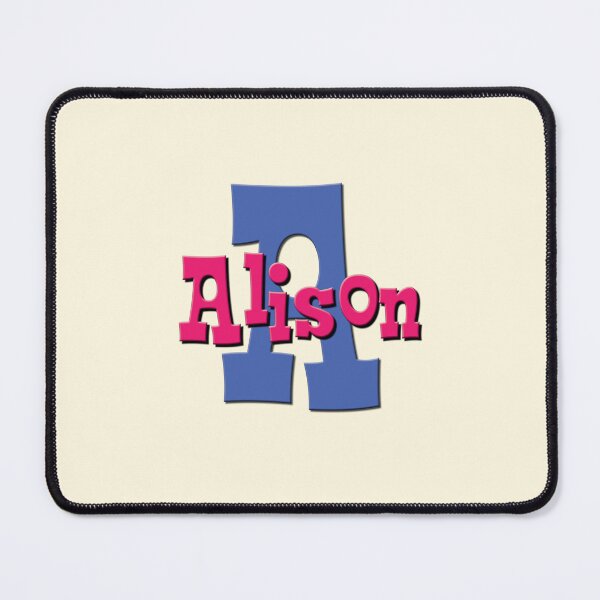 Item preview, A is for Alison, Girl's/Woman's Name and Initial  designed and sold by CharlottePlaceArt.