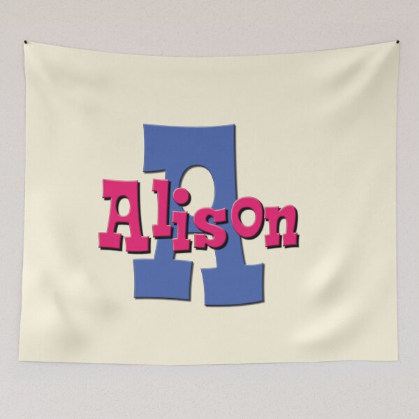 Item preview, A is for Alison, Girl's/Woman's Name and Initial  designed and sold by CharlottePlaceArt.