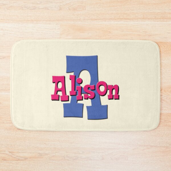 Item preview, A is for Alison, Girl's/Woman's Name and Initial  designed and sold by CharlottePlaceArt.
