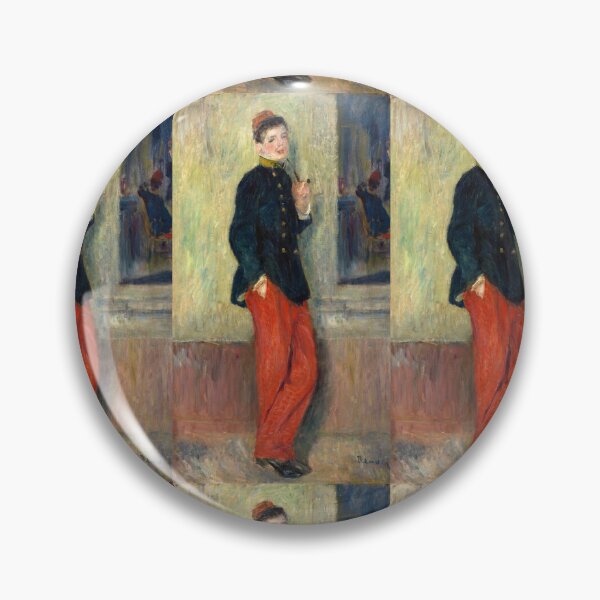 Item preview, Young Soldier with Pipe in Red Trousers designed and sold by artofuniverse.