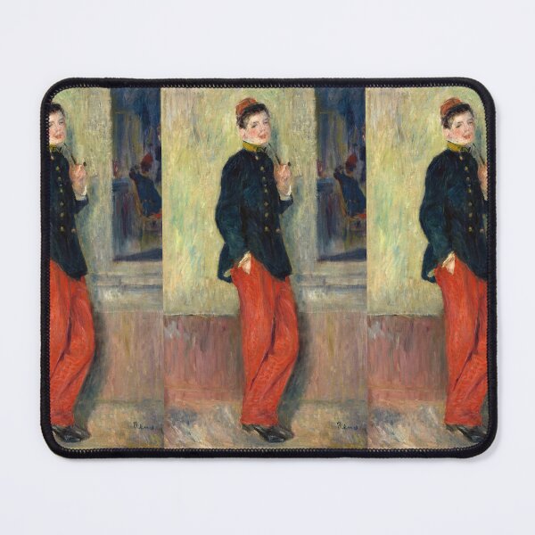Item preview, Young Soldier with Pipe in Red Trousers designed and sold by artofuniverse.