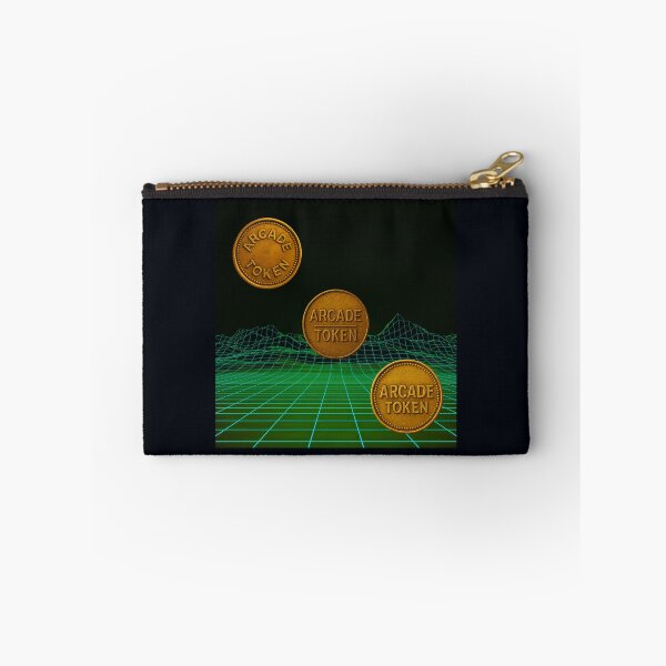 Item preview, ❇️ INSERT COIN TO CONTINUE COLLECTION ❇️ - Arcade Token – Neon Grid Edition v3 designed and sold by WheelieGdArt.