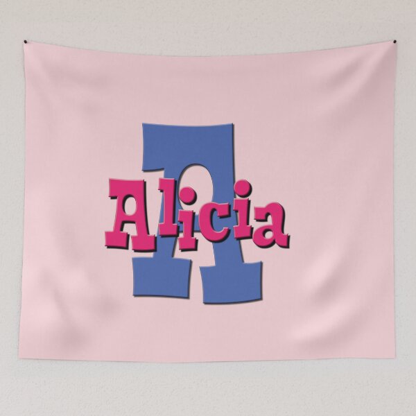 Item preview, A is for Alicia, Girl's/Woman's Name and Initial  designed and sold by CharlottePlaceArt.