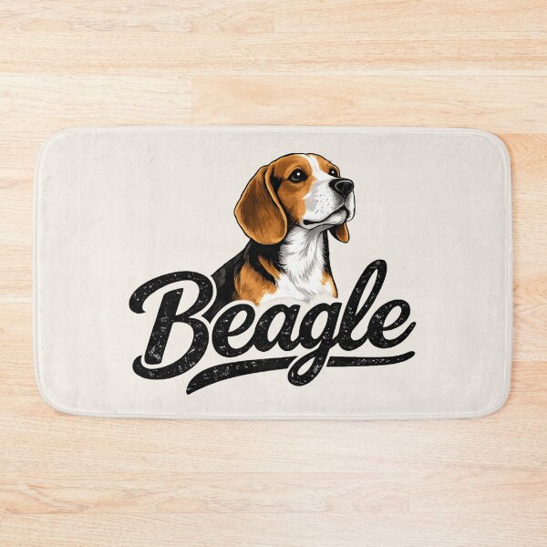 Item preview, Proud Beagle Vintage Script Illustration designed and sold by blankTeeShirt.