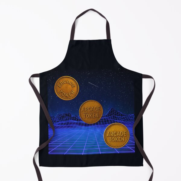 Item preview, ❇️ INSERT COIN TO CONTINUE COLLECTION ❇️ - Arcade Token – Neon Grid Edition v4 designed and sold by WheelieGdArt.