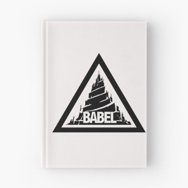 Item preview, Arknights Babel Emblem Black designed and sold by SkyPouikPouik.