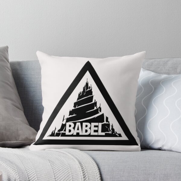 Item preview, Arknights Babel Emblem Black designed and sold by SkyPouikPouik.