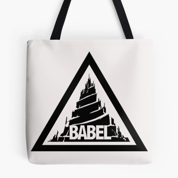 Item preview, Arknights Babel Emblem Black designed and sold by SkyPouikPouik.