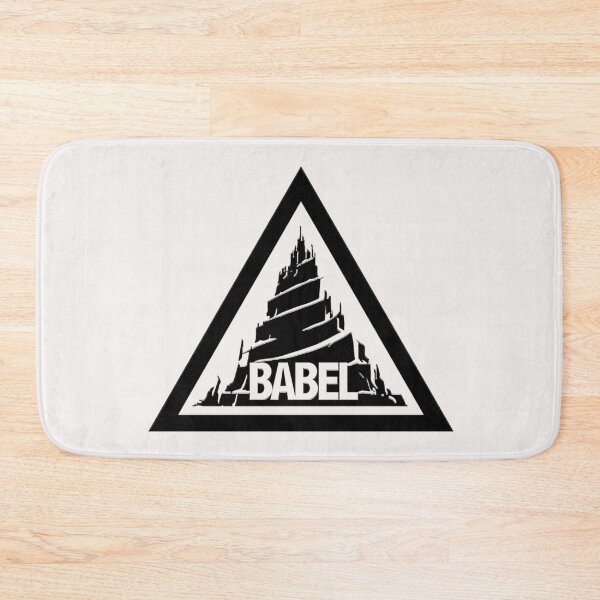 Item preview, Arknights Babel Emblem Black designed and sold by SkyPouikPouik.