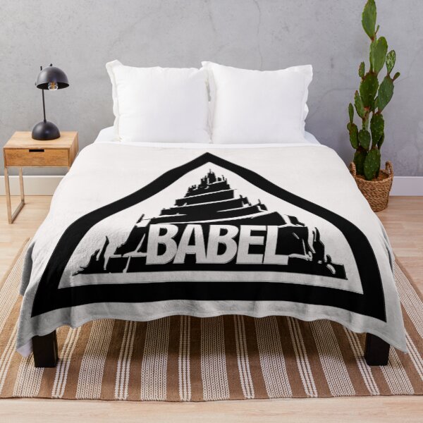 Item preview, Arknights Babel Emblem Black designed and sold by SkyPouikPouik.