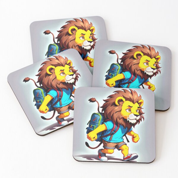 Item preview, Adventurous lion designed and sold by ZeusGallery.