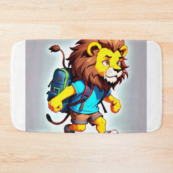 Item preview, Adventurous lion designed and sold by ZeusGallery.